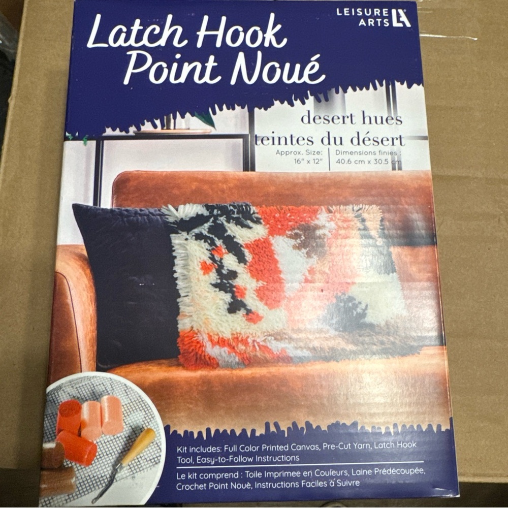 Latch Hook Kit - Desert Hues